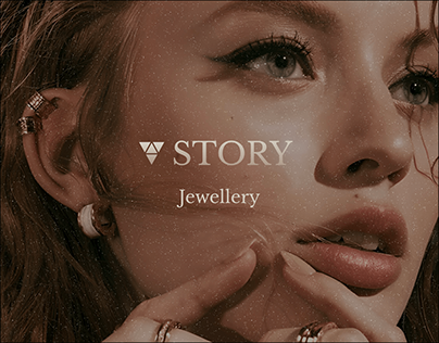 Story jewellery. Landing page. UX/UI Design & Branding.