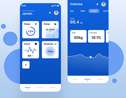 Fitness App UI