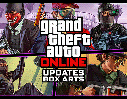 GTA ONLINE UPDATES BOX ARTS
