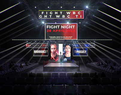 WBC Title Fight Stage Concept