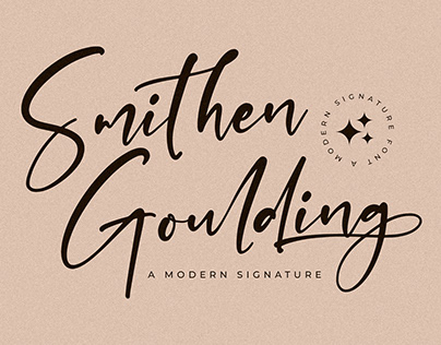 Smithen Goulding - Modern Signature