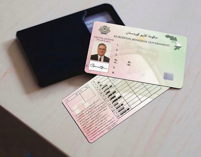 Driving Licence Design- Kurdistan