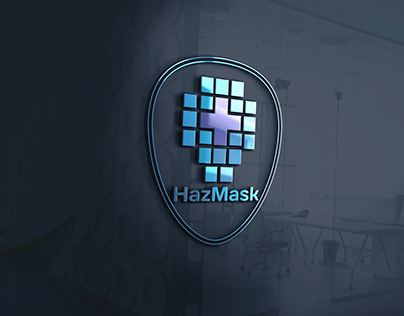 HazMask Logo and Brand Identity