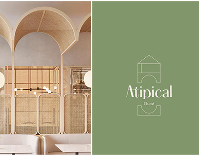 Atipical Guest / Hotel Brand Identity