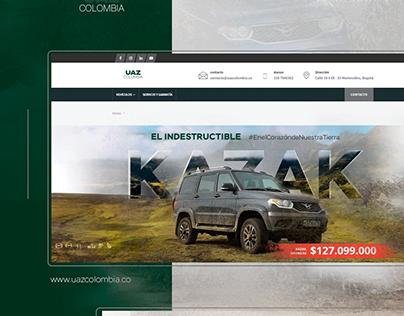 Sitio web UAZ Colombia