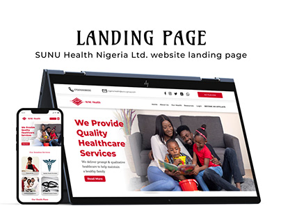 SUNU Health Nigeria Ltd. website landing page