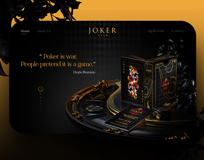 Joker Club website