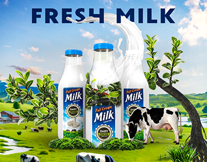 Fresh Milk Photomanupulation
