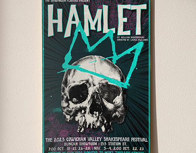 Project thumbnail - Poster Design: Hamlet, Duncan BC