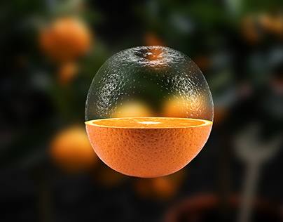 manipulated orange