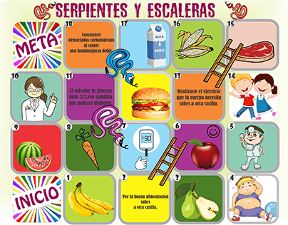 Serpientes y Escaleras Nutricional