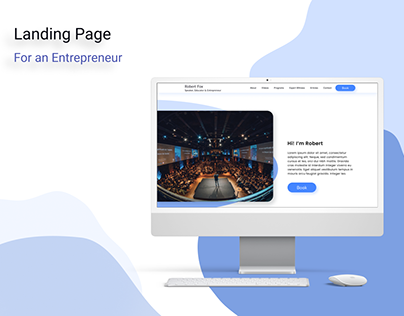 Landing Page | For an Entrepreneur