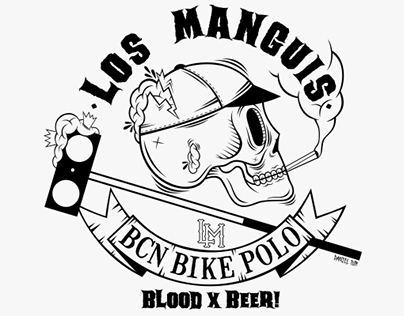 Los Manguis Bcn Bike Polo.
