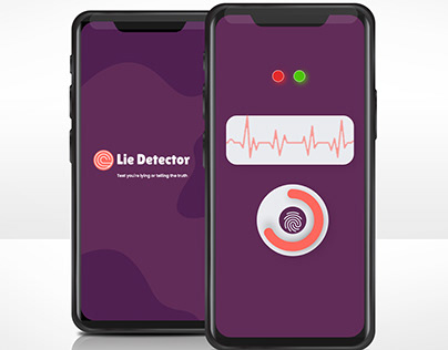 Stupid prank (lie Detection) App Design Ui/Ux
