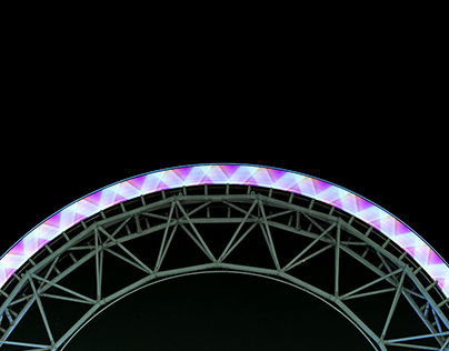 Illuminated Ferris wheels in early 21st century