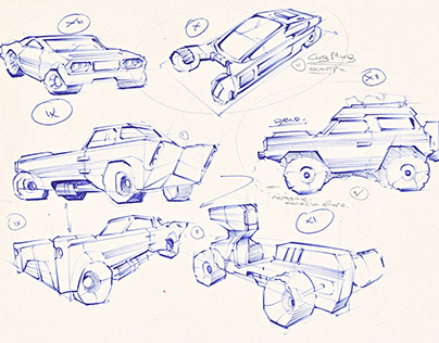 Project thumbnail - INDUSTRIAL SKETCHES#2