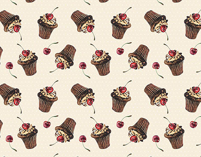 Cupcakes pattern