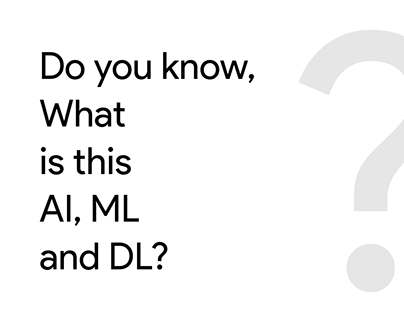 What is AI, ML, DL?