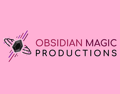 Obsidian Magic Productions Logo Concept