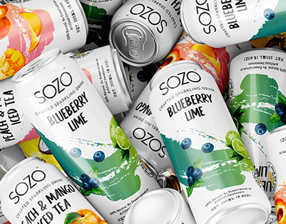 Package Design | SOZO Sparkling Drink