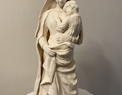 Mary, Seat of Wisdom Statue (replica)