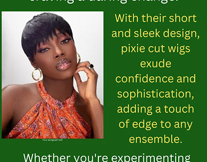 Pixie Cut Wigs: Embrace Bold Beauty with Short Styles