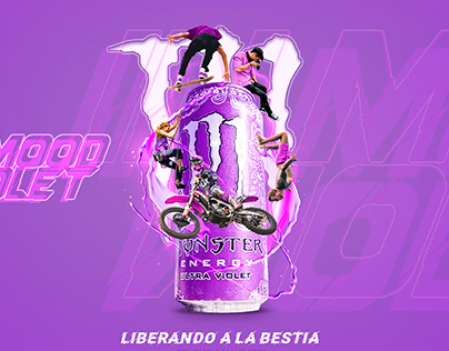 Brief Monster Energy "Ultra Violet"