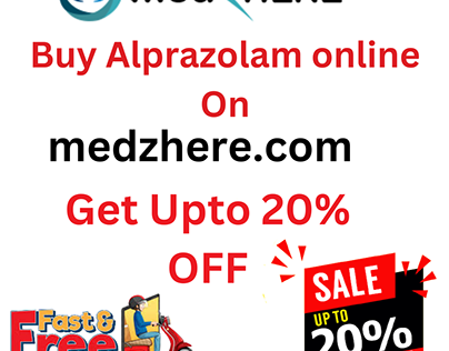 Buy Alprazolam Online at medzhere.com