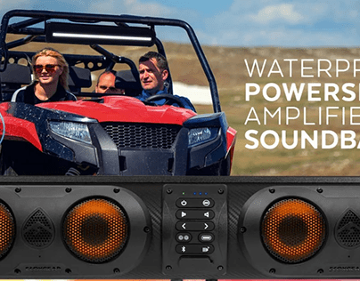 Bluetooth soundbar speaker every vehicle needs