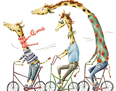 Children's book illustration | "Comorile copilariei"