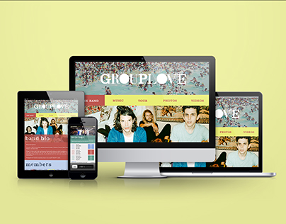 Grouplove Responsive Site