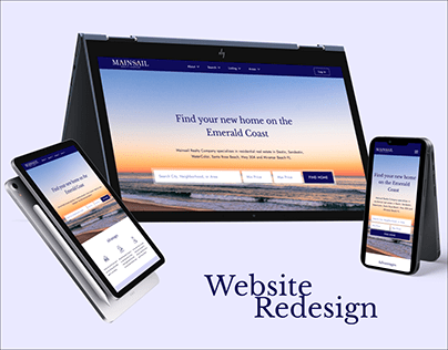 Mainsail Realty Company Website Redesign