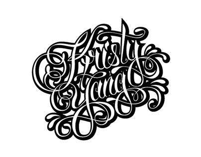 Kristy Yang: Calligraphic Logo