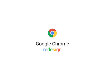 Google Chrome | Redesign | Adobe Xd