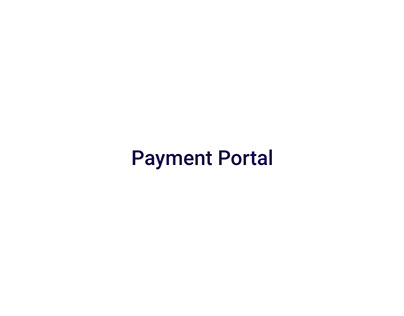 Payment Portal for Boomers & GenX