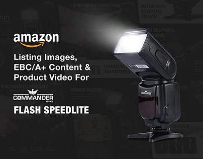EBC/A+ Content & Product Video For Flash Speedlite