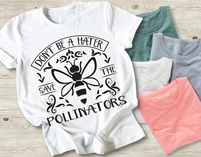 SAVE THE POLLINATORS T-Shirt Design