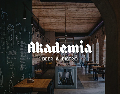 Akademia Beer&Bistro (identity)