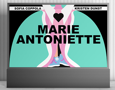 Marie Antoniette Movie Poster Re-design
