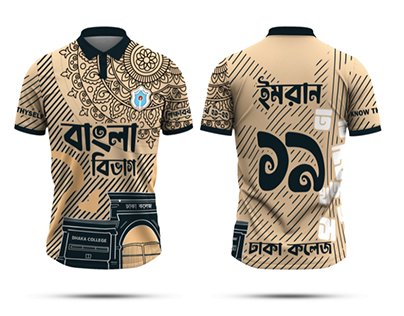 Jersey Design for Dhaka College