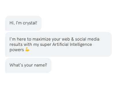crystal | AI focused website