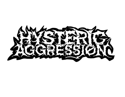 HYSTERIC AGGRESSION Logo type