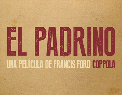 Afiche de cine | El Padrino I