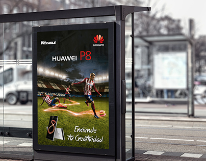 Huawei P8 - Atlético de Madrid