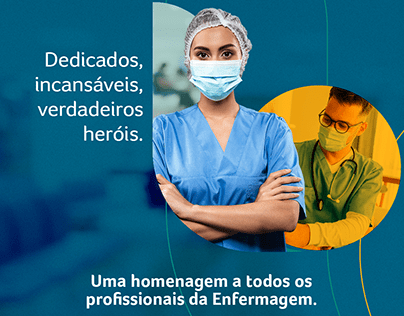 Campanha - Dia do Tec e Auxiliar de enfermagem