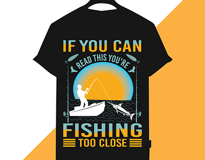 Trend Fishing t-shirt design