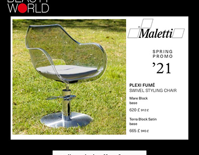 Offers Running on Maletti Salon Furniture