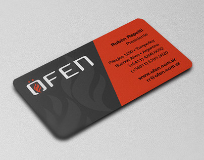 Öfen Logo + Tarjetas Personales