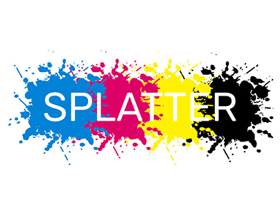 Ink Splatter Design