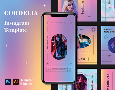 CORDELIA - Brand Instagram Template